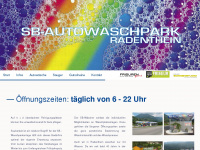 autowaschpark.at Webseite Vorschau