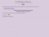 noblesoul.com Webseite Vorschau