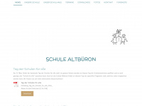 schule-altbueron.ch Webseite Vorschau