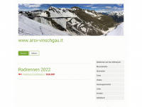 arsv-vinschgau.it Webseite Vorschau