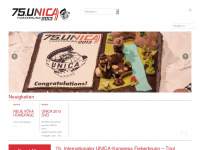 unica2013.com Webseite Vorschau