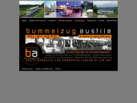 bummelzug-austria.at Webseite Vorschau