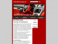 hybridfahrzeuge.de Webseite Vorschau