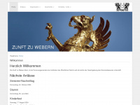 webern.ch Webseite Vorschau