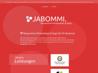 jabommi.de Webseite Vorschau