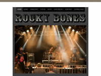 rockybones.ch Webseite Vorschau