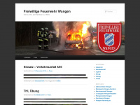 ffw-wangen.de Webseite Vorschau