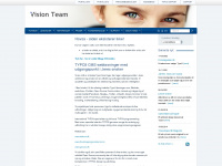 visionteam.dk Webseite Vorschau