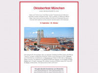 oktoberfest2015.com Webseite Vorschau