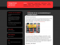 buergerinnenparlament.wordpress.com Webseite Vorschau