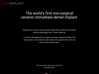 bioimplant.at Webseite Vorschau
