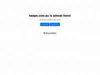 kaspa.com.au Webseite Vorschau