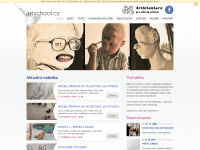artschool.cz Webseite Vorschau