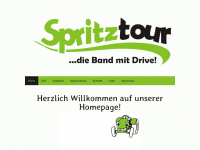 spritztour-band.de Webseite Vorschau