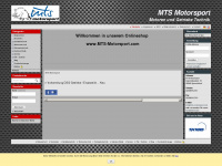 mts-motorsport.com Webseite Vorschau