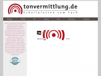 tonvermittlung.de Webseite Vorschau