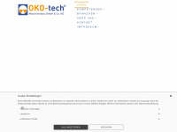 oko-tech-maschinenbau.de Webseite Vorschau