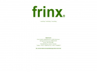 frinx.eu Webseite Vorschau