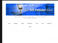 selfpublisherbibel.de Webseite Vorschau