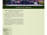 kanzlei-frotschner.de Webseite Vorschau