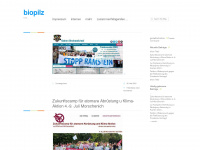 biopilz.wordpress.com Webseite Vorschau