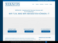 weracon.com Webseite Vorschau