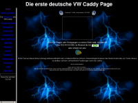 vw-caddy.de Webseite Vorschau