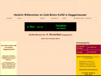 cafe-kurz.com Webseite Vorschau