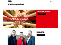 spd-untergriesbach.de Webseite Vorschau