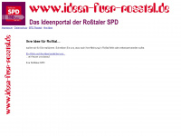 ideen-fuer-rosstal.de Webseite Vorschau