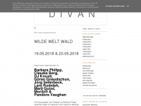 divan-galerie.de Webseite Vorschau