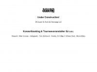 soundclectic-booking.de Webseite Vorschau
