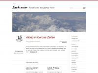 zackrarue.wordpress.com Webseite Vorschau