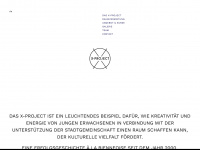 x-project.ch Webseite Vorschau