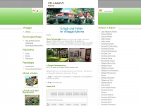 villaggio-marina.de Webseite Vorschau