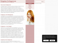 kollagenose.net Webseite Vorschau