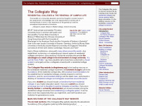 collegiateway.org Webseite Vorschau