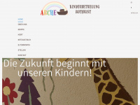 arche-rothrist.ch Webseite Vorschau