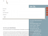 st-bernhard.ch Webseite Vorschau