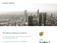 wpmeetup-frankfurt.de Webseite Vorschau