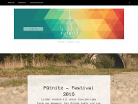 pütnitz-festival.de Webseite Vorschau
