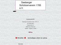 seeberger-sv.de Webseite Vorschau