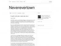 neverevertown.tumblr.com Webseite Vorschau