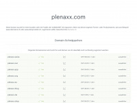 plenaxx.com Webseite Vorschau