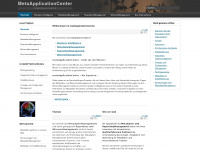 metaapplication.com Webseite Vorschau