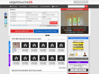 objektsuche24.de Webseite Vorschau