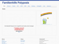 familienhilfe-polyposis.de Webseite Vorschau