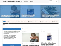 schizophrenia.com Webseite Vorschau