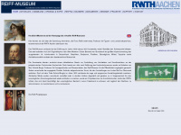 reiff-museum.rwth-aachen.de Webseite Vorschau