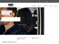 glaubitz-autodienst.de Webseite Vorschau
